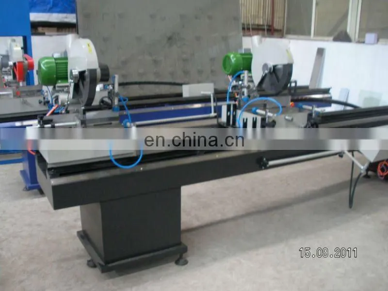 Cutting Saw Machine/ Double Head Cutting Saw for aluminum windows and doors