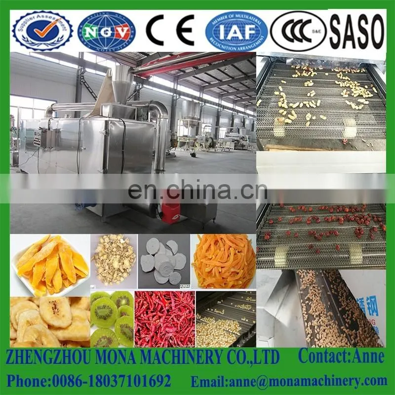 vegetables,fruits,apples,pineapple, pawpaw ,coconut,mango,banana,spice,sea cucumber,seaweeds,beef mesh belt drying machine