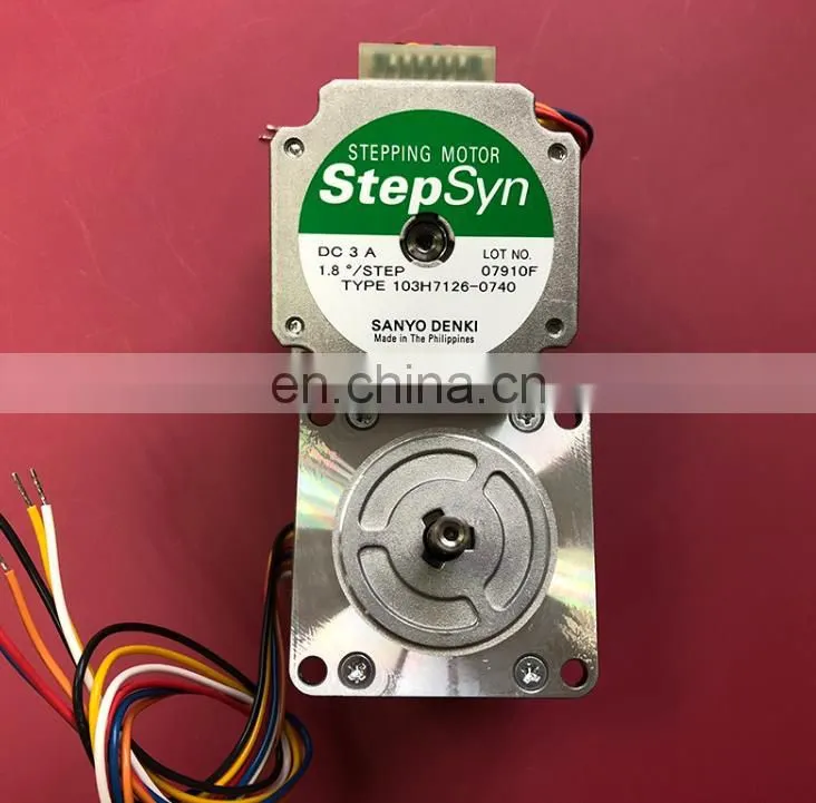 Original New Sanyo Denki Brushless DC Motor Stepper Motor 103H7126-0740