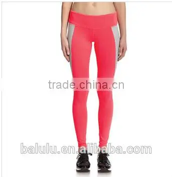 four way strethable 88% nylon 12% spandex dry fit custom yoga tights