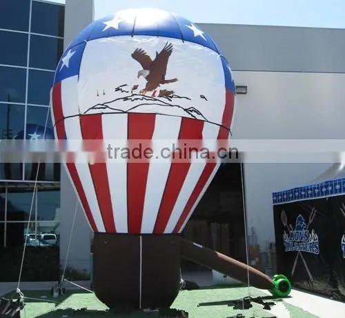 2016 Fine workmanship and waterproof inflatable advertising ballon 5 meters for sale
