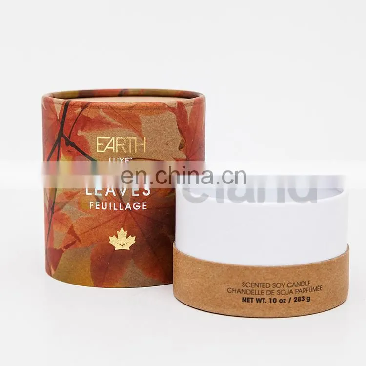Best selling kraft paper tube boxes cardboard packaging for oil diffuser