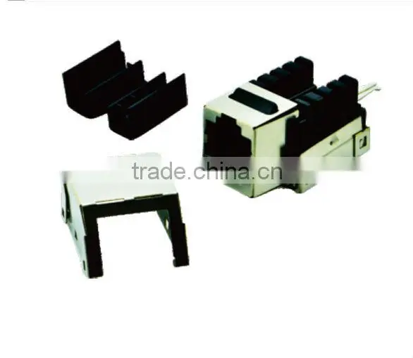 shielded UTP Cat5e RJ 45 keystone connect Jack