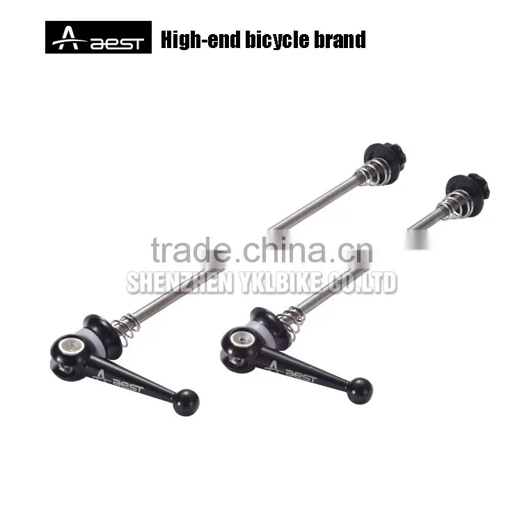 titanium quick release for bicycles, AEST super light quick release, factory price bke QR skewers