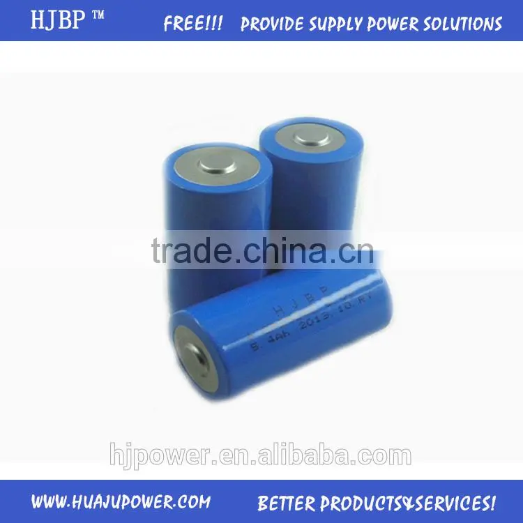 china factory wholesale HJBP CE|ROHS|UN38.3 LiSOCl2 3.6V ER34615 19000MAH lithium battery for flowmeter