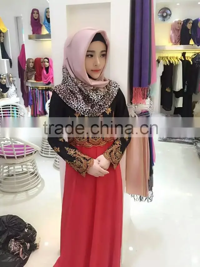 New 2015 110*110cm French cotton square islamic scarf