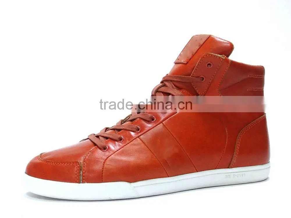 OEM High quality orange sporty basketball fitness athletic shoe