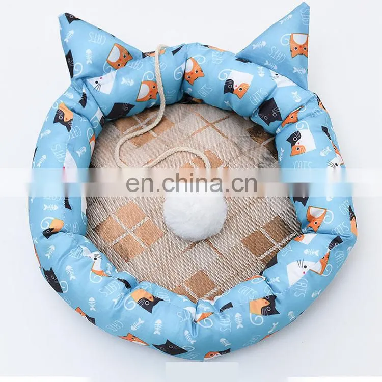 2020 Fashion Luxury Warm Cat Dog Pet Bed Pattern in Winter