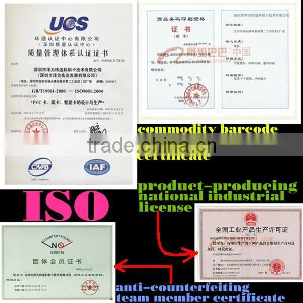 hang tag card with anti-fake function