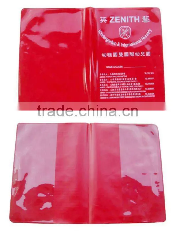 plastic book slipcase