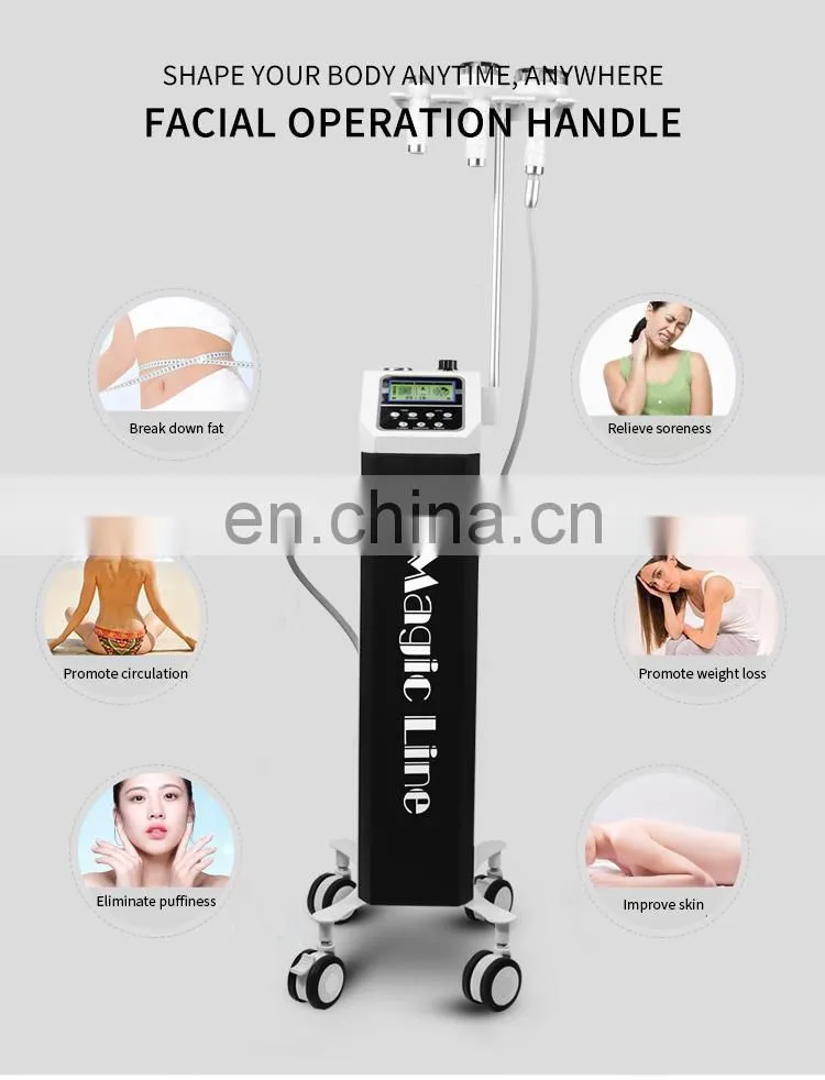 High Frequency RF Body Slimming Massage Machine Skin Lifting Anti Wrinkle Weight Loss Body Shaping Management Beauty Instrument