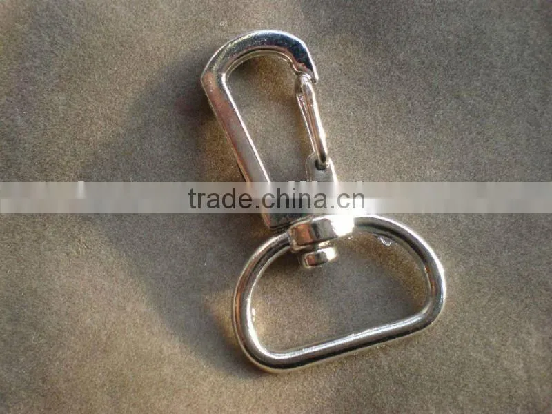 Metal snap hooks for bags Metal bag fittings