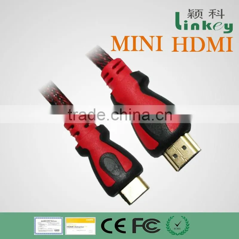mini hdmi cable support 1080P HDTV DVD PS3
