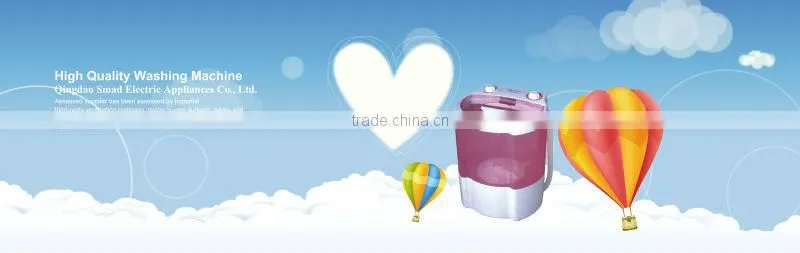 Mini size plastic semi automatic baby washer machines sale