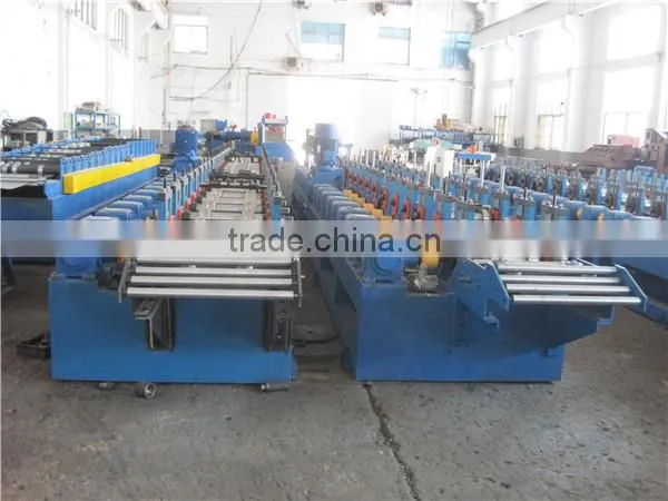 Automatic top quality metal stud and track scaffolding walk board galvanized steel floor deck machine