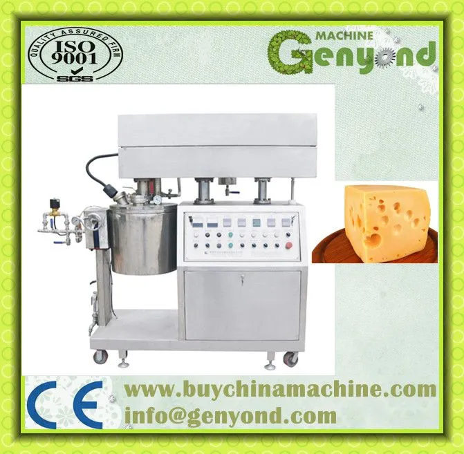 Vacuum Homogenizing Emulsifying Mixer Machine
