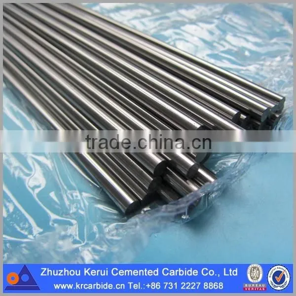 Diameter 2mm ground carbide rods YL10.2 with a 60 degree cutting angle customized from Zhuzhou Kerui