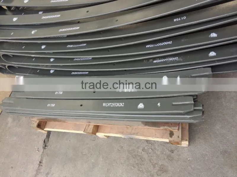SINOTRUK HOWO Truck spare parts Right front leaf spring assembly WG9100520042