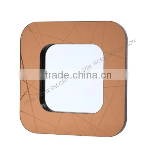 Decorative rectangle standing mirror
