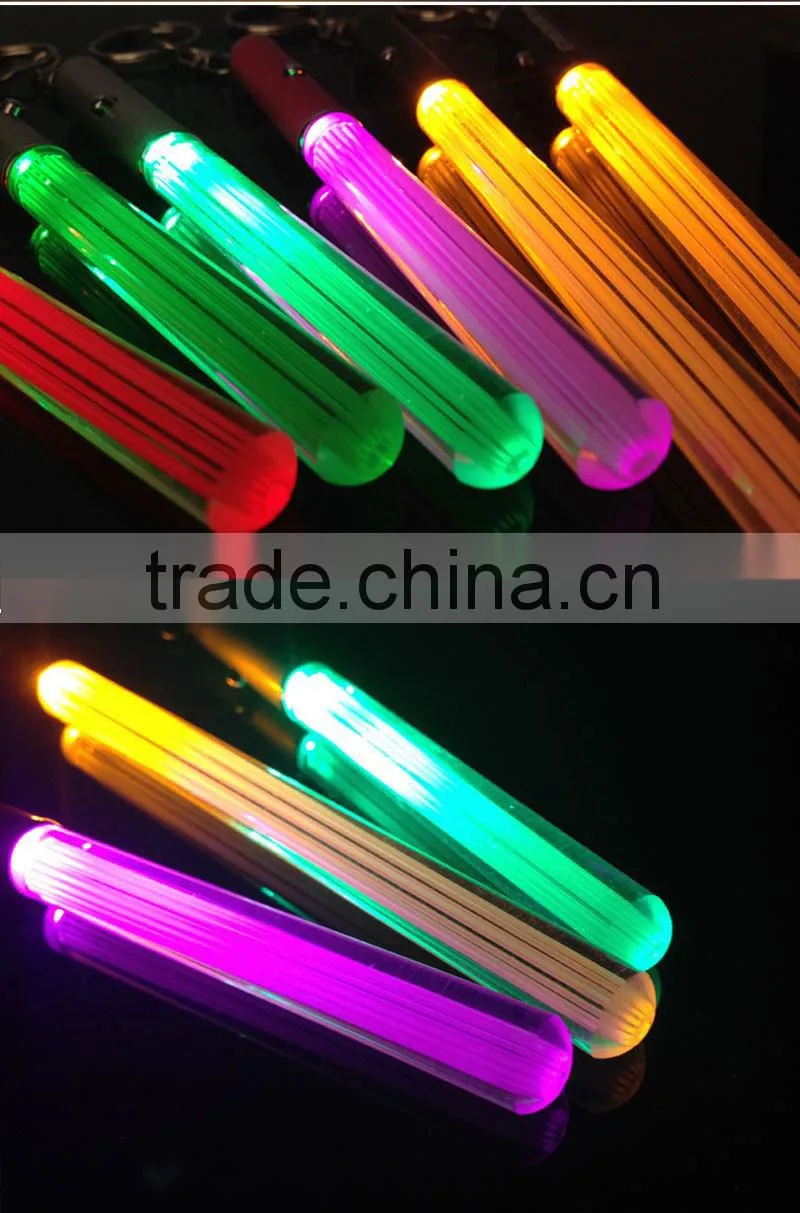 stick on led mini lights,wholesale light up led flashing foam stick,promotional gifts led flashlight stick with custom logo