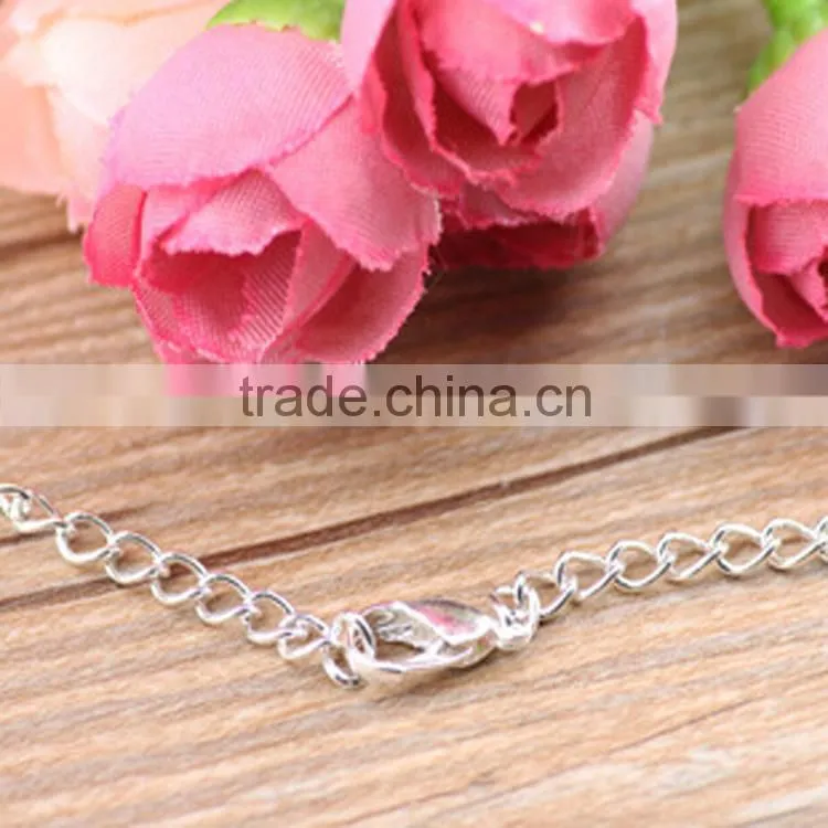 Ladies sterling silver fancy diamond necklace designs for women Simple elegant wedding dress set
