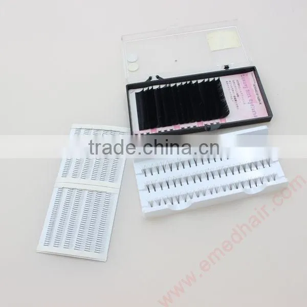 high quality beautiful natural black handmade 100 human hair eyelashes