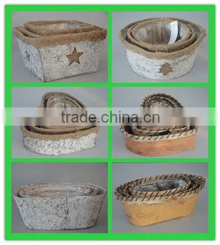 2014 handmade small decorative rattan and raw bird nest