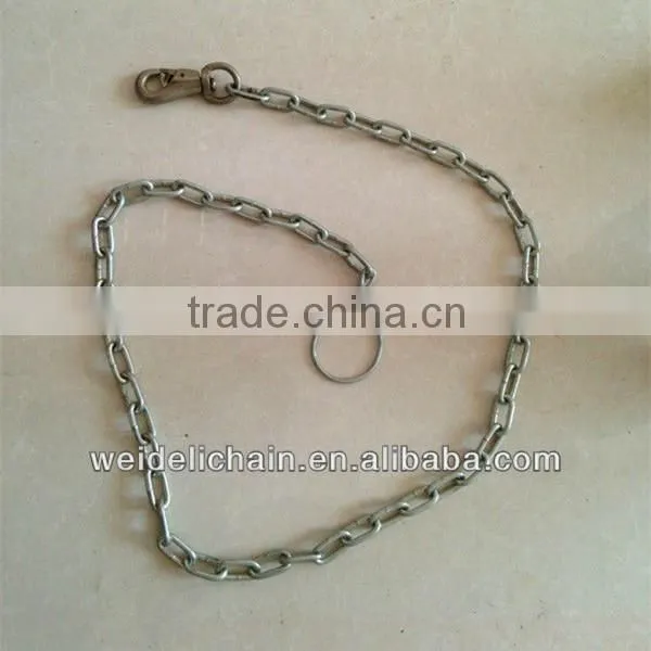 High Strength Cheap Chain Link Dog Kennels/Steel Link Animal Chain