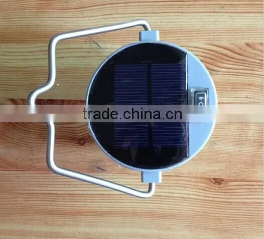 2015 2w led mini portable new equipment lithium battery led solar light