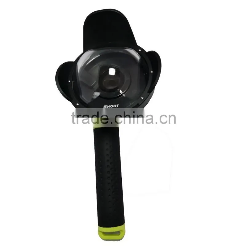 SHOOT New GoPro Waterproof Diving Dome Port with Lens Hood for GoPro Hero 3+/4