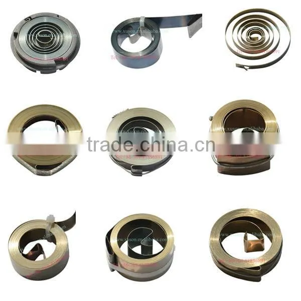 Made in china flat metal torsion volute springs or stainless steel coil spiral spring