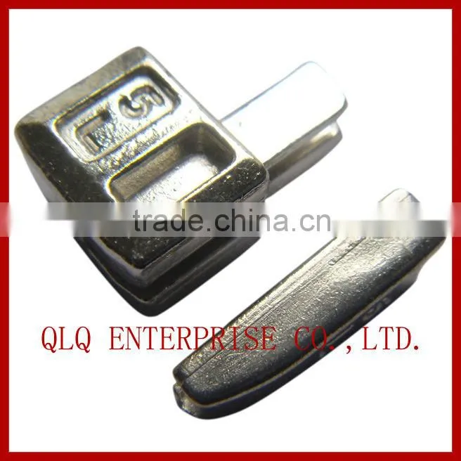 Metal Pin badge Box for Nylon Zipper