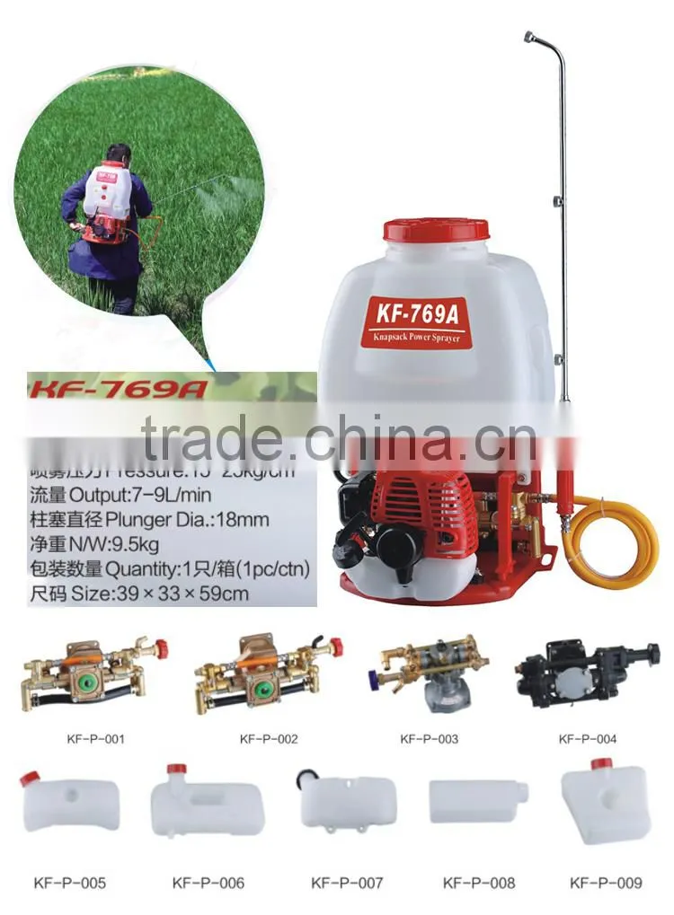 Agricultural gardeners eden furniture knapsack power sprayer