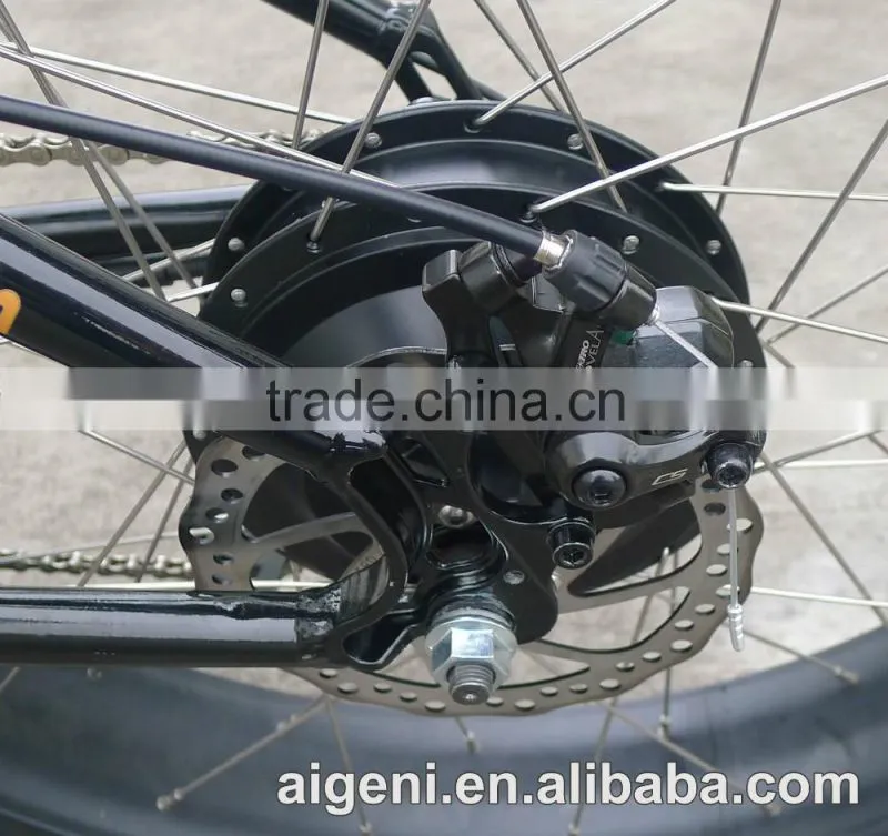 Newest good appearance electric bicycle beach cruiser with fat tires