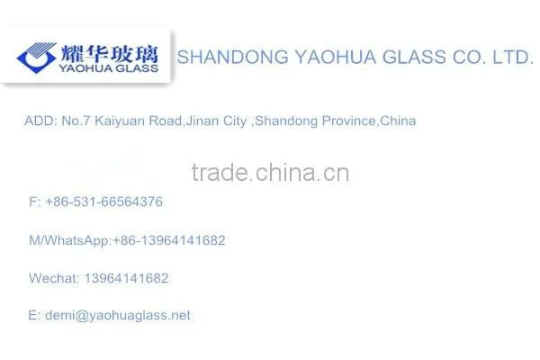 Hot sale heat soaked tempered glass panel