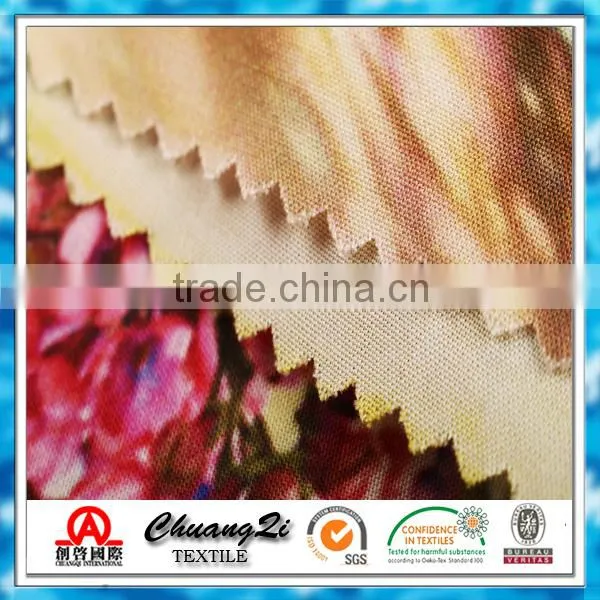 lady dress textile digital print factory china supplier wholesale 100% rayon fabric