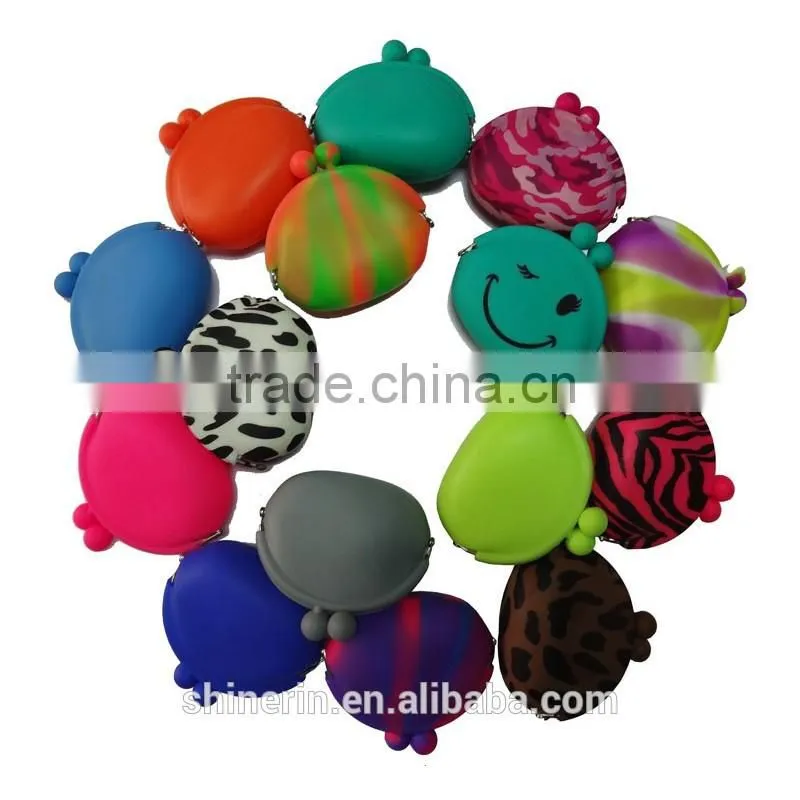Alibaba Bulk Wholesale Mini Silicone Coin Money Wallet Purse