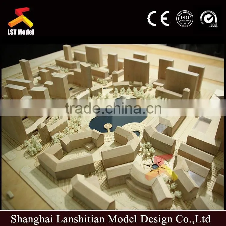 bright in colour ABS plastic handmade architectural modelling supplies