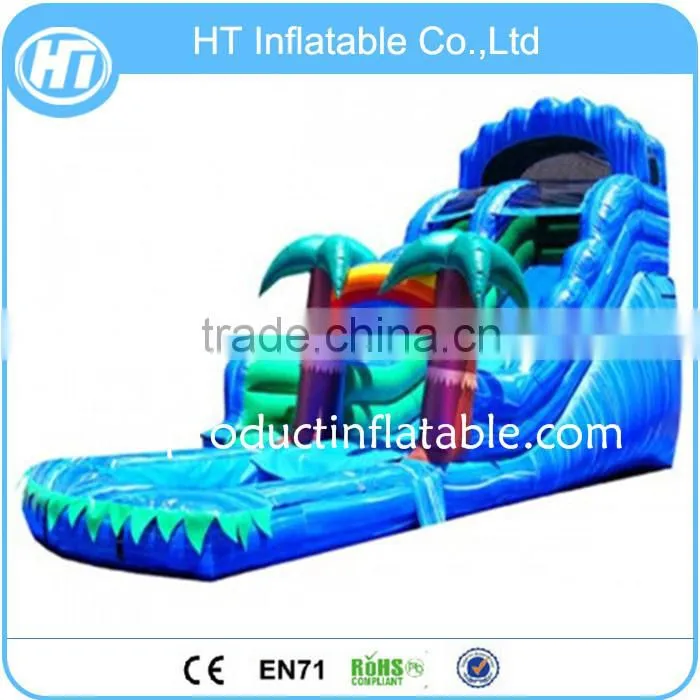 2016 PVC Inflatable Slide, Giant Inflatables Water Slides,Corkscrew Inflatable Pool Slide For Sale
