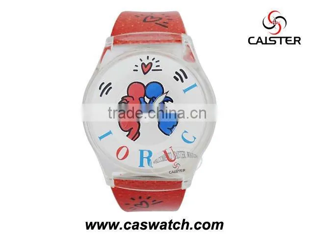 Multi stylish plastic adolescent girl watch & kids sport quartz analog watch