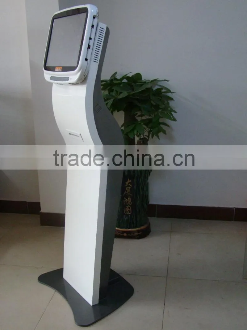 Self Service Touch Screen Kiosk Machine With A4 Printer