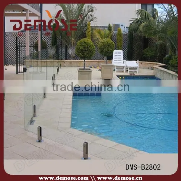 stainless steel bracelet glass holding railing stand off for terraces