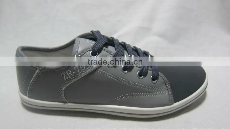 2013 new mens fashion casual shoes with PU upper & PVC outsole shoes for men in stock