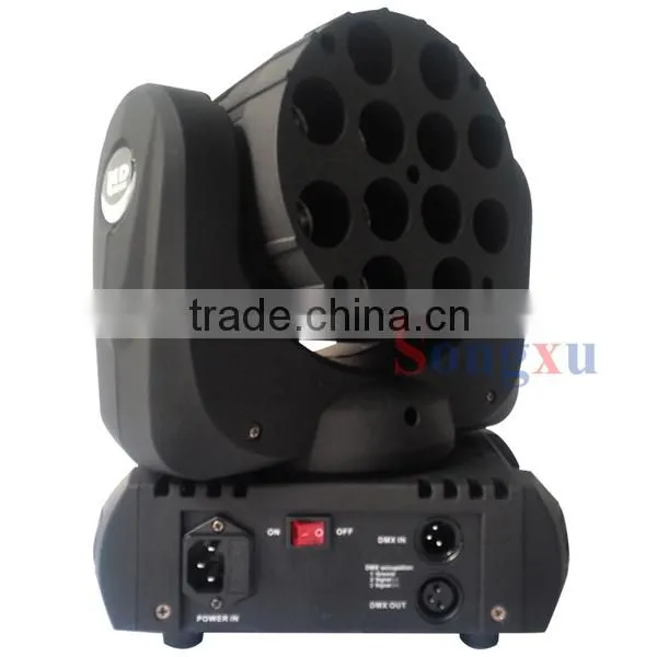12*10w moving beam head rgbw 4in1 performance led school stage lighting for show acting