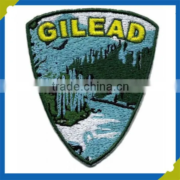 Promotion latest design garment patch embroidery patches China supplier