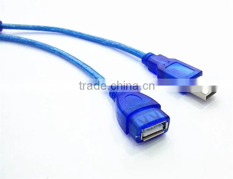 Standard USB 2.0 A Male to A Female Extension Cable USB2.0 Cable AM to AF 5 Meters 5m 16 ft Speed 9+1 Core