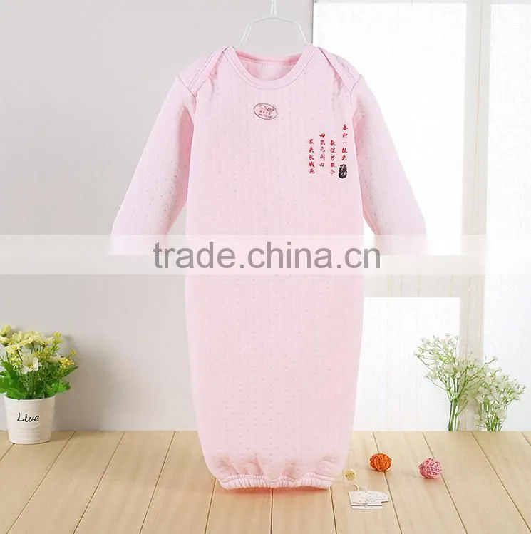 Best Seller 100% Cotton Baby Romper Knitted Baby Sleeping Bag/Baby Sleeping Sacks