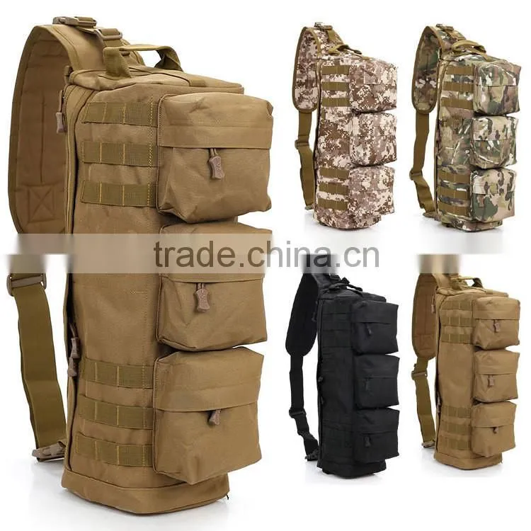 Outdoor camouflage airborne molle miliatry tactical bag