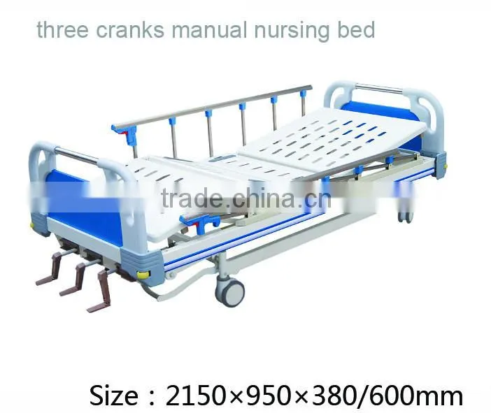 Professional Supplier, Manual Medical Nursing Bed for Patient