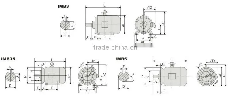 Most Sellable Y Induction Motor 100% Delivery On Time Rate